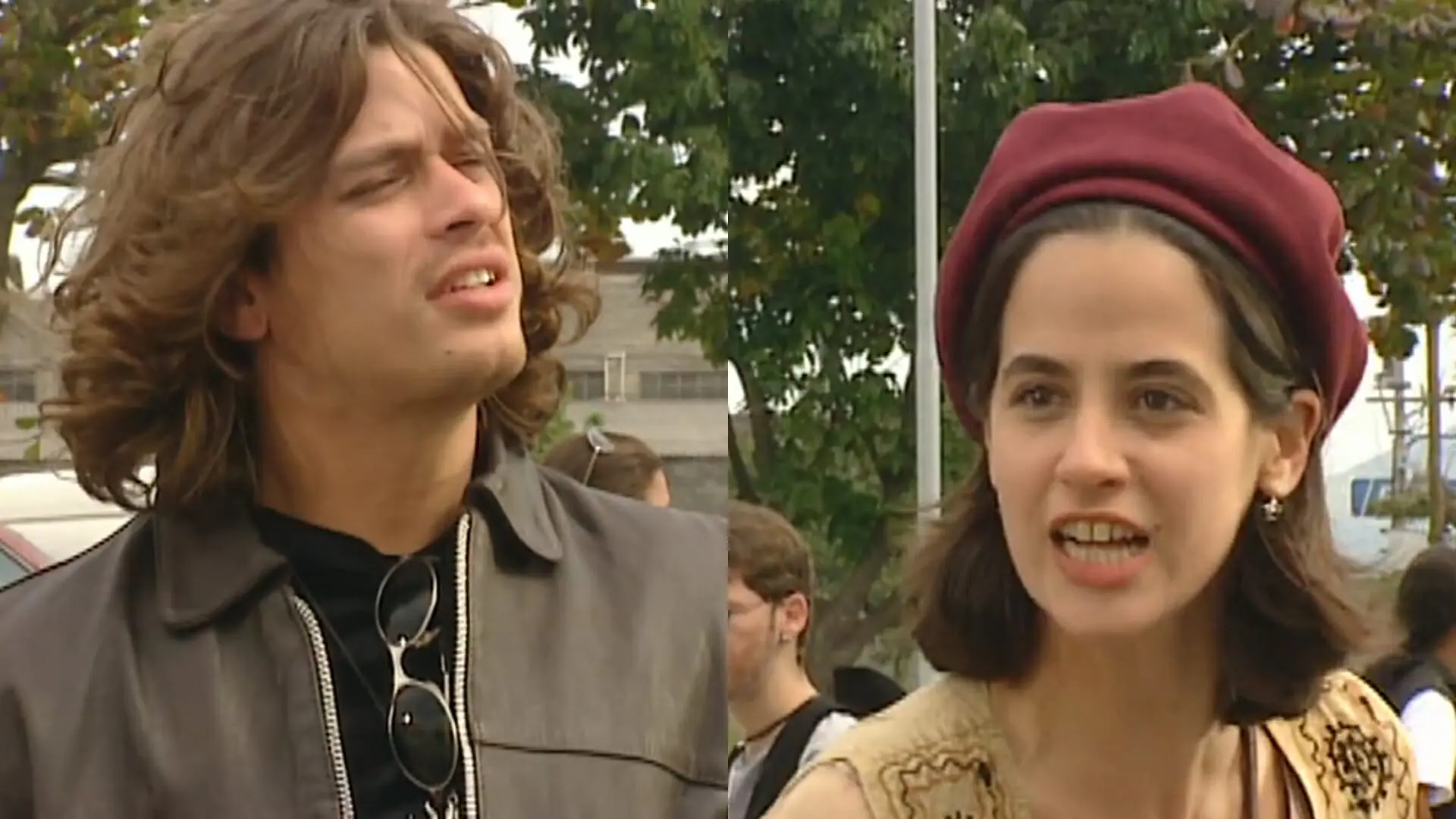 Marcos (Fábio Assunção) e Liliana (Mariana Lima) de O Rei do Gado