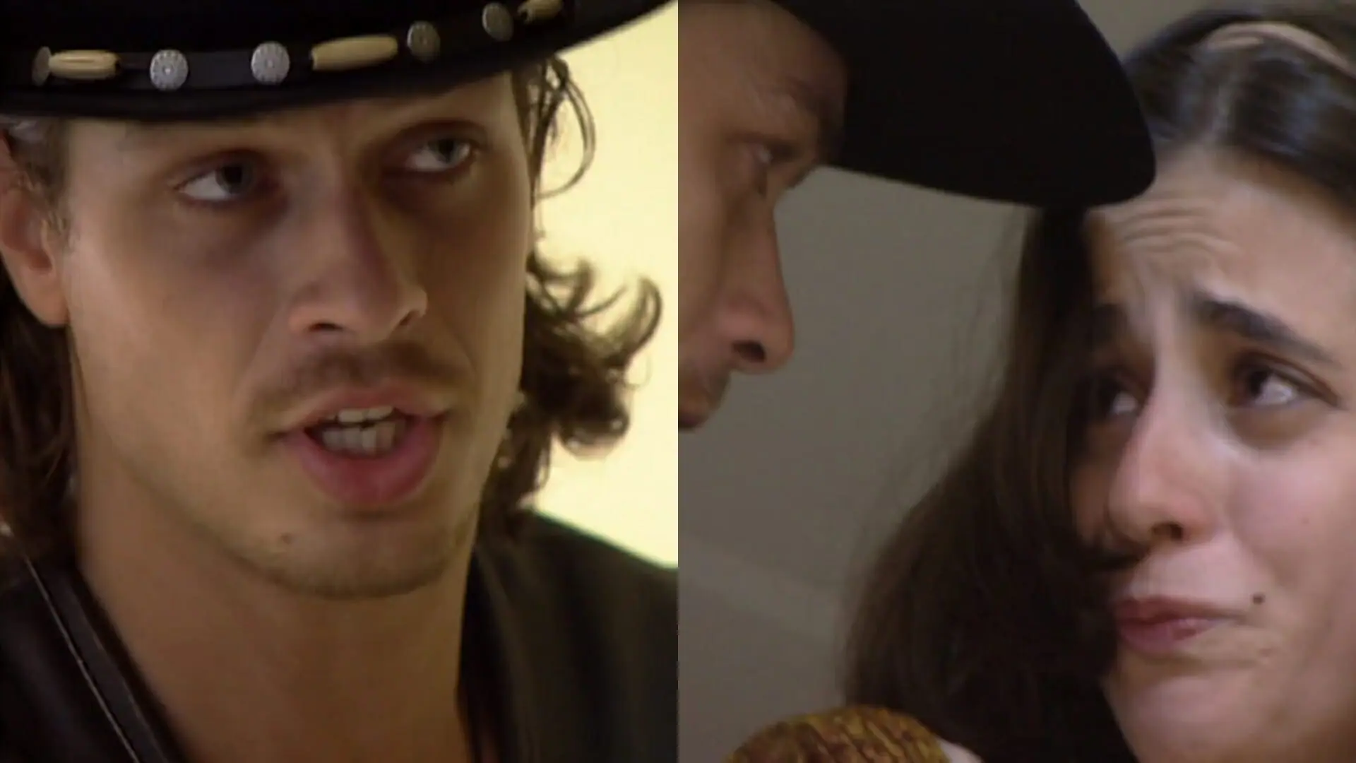 Marcos (Fábio Assunção) e Liliana (Mariana Lima) de O Rei do Gado