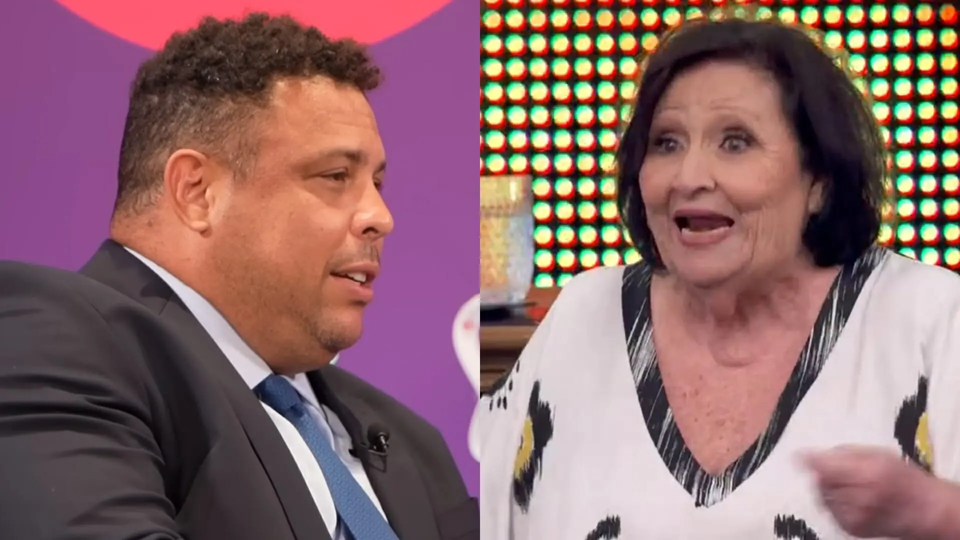 Ronaldo Fenômeno e Déa Lúcia