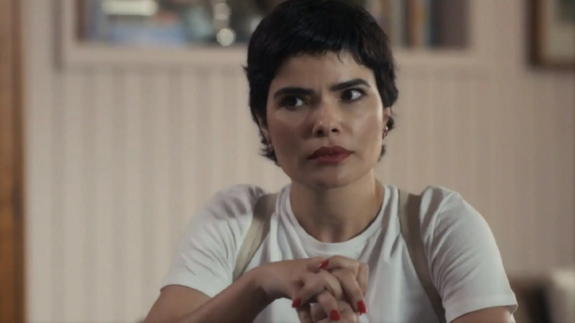 Leonor (Vanessa Giácomo) em Travessia