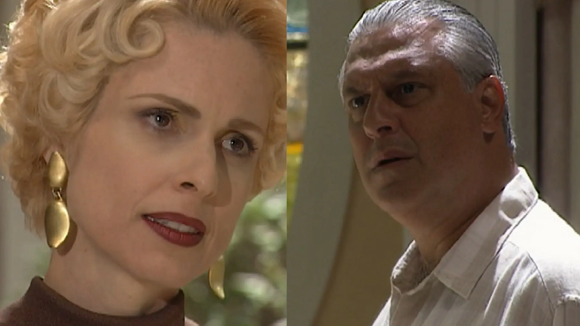 Léia (Silvia Pfeiffer) e Bruno (Antonio Fagundes) em O Rei do Gado