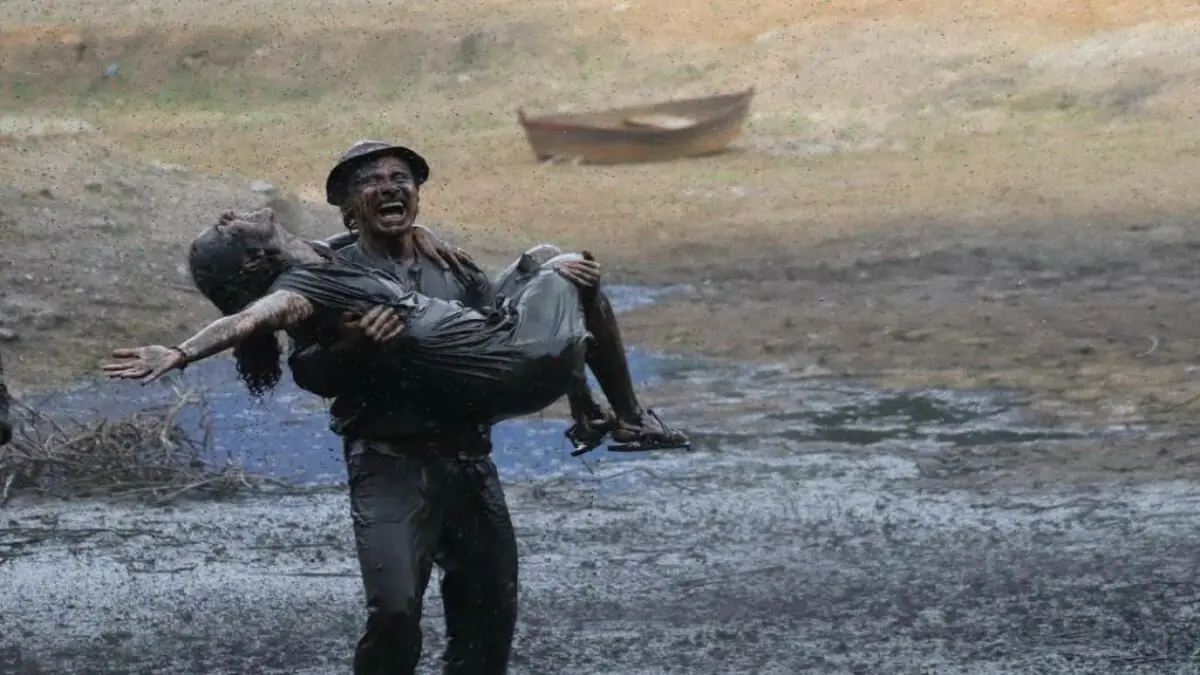 Timbó (Enrique Diaz) e Tereza (Clarissa Pinheiro) em Mar do Sertão
