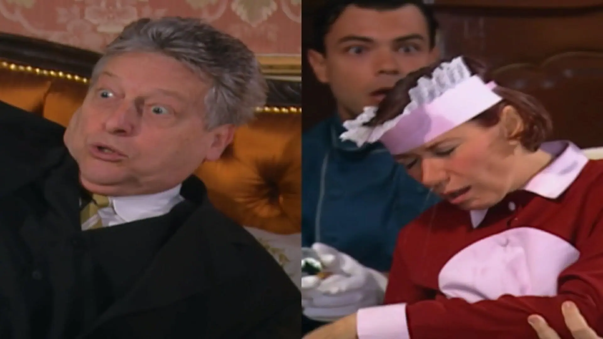 Vivaldo (Fúlvio Stefanini) e Bárbara (Lilia Cabral) de Chocolate com Pimenta