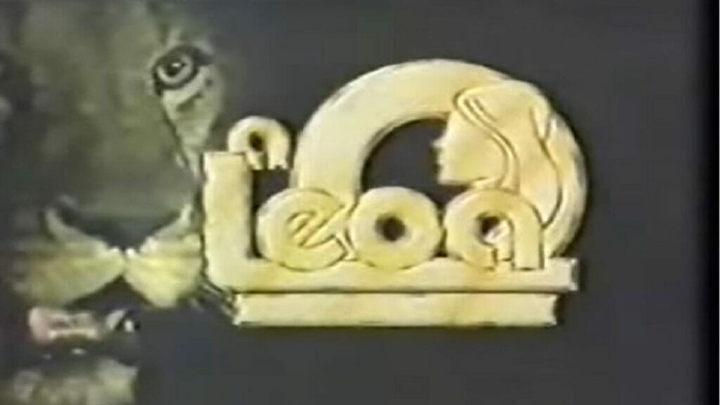 Logotipo da novela A Leoa, de 1982