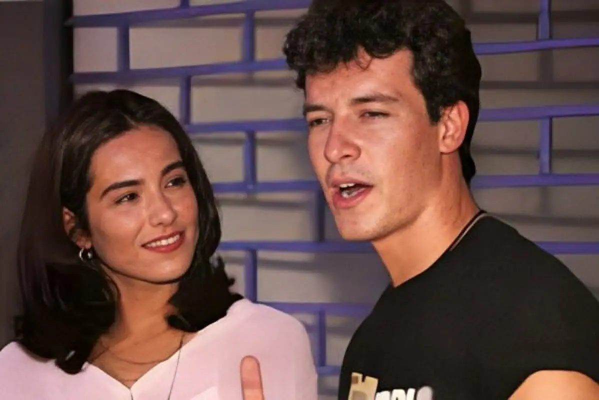 Alice (Cássia Linhares) e Bruno (Rodrigo Faro) em Malhação 98