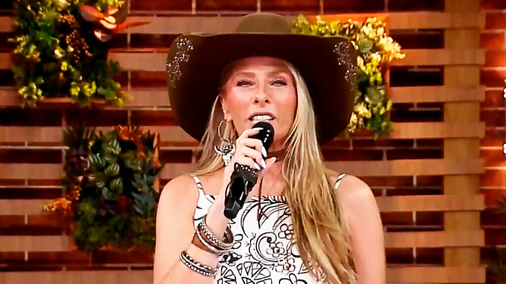 Adriane Galisteu em A Fazenda 14