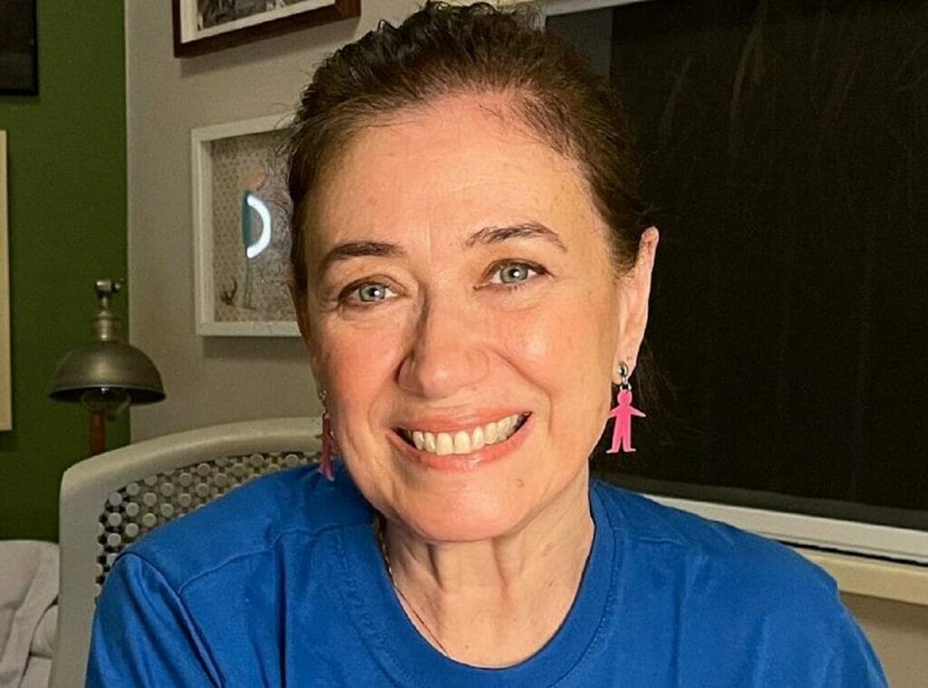 A atriz Lilia Cabral