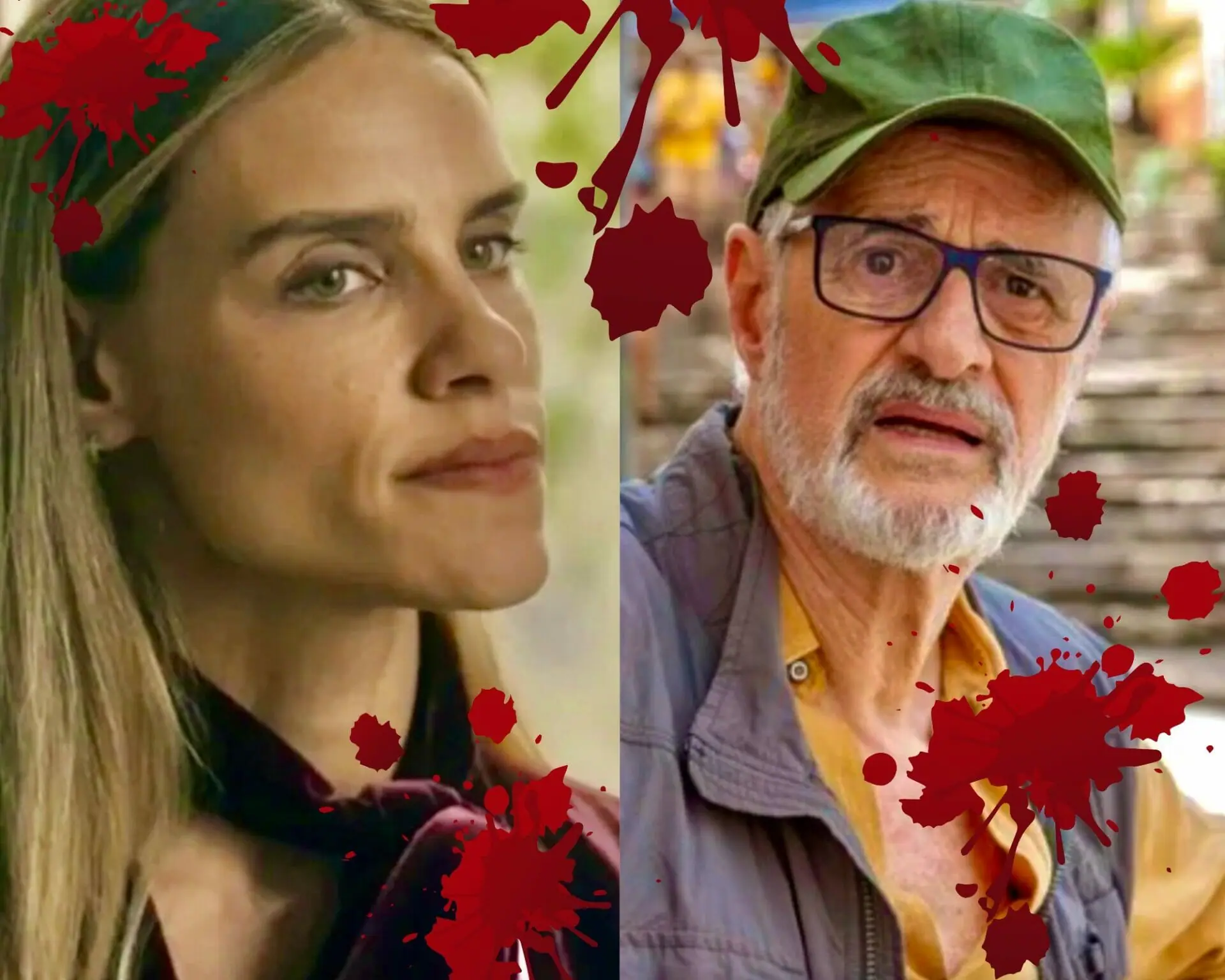 Sara (Isabelle Nassar) e Dante (Marcos Caruso) em Travessia