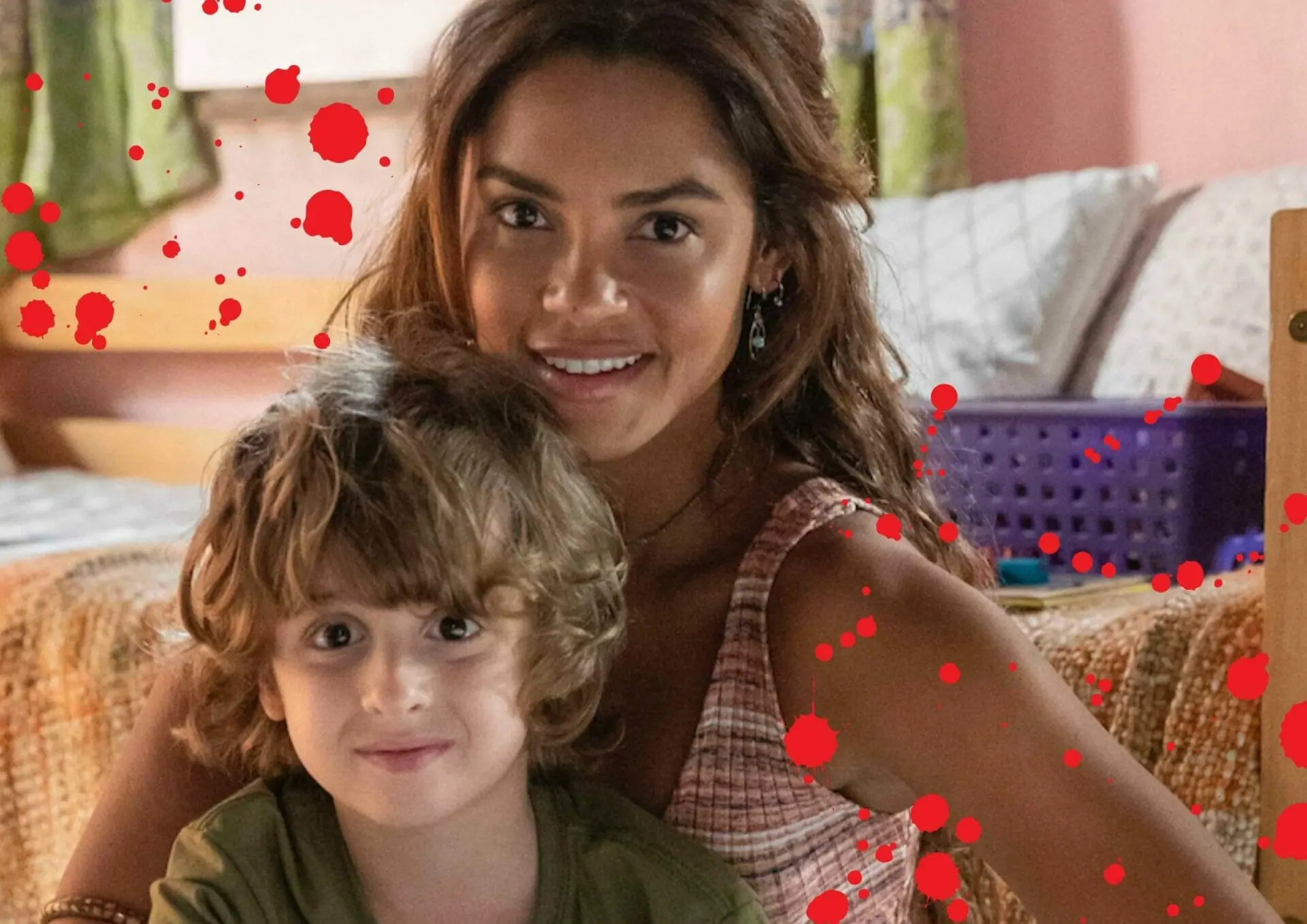 Brisa (Lucy Alves) e Tonho (Vicente Alvite) em Travessia