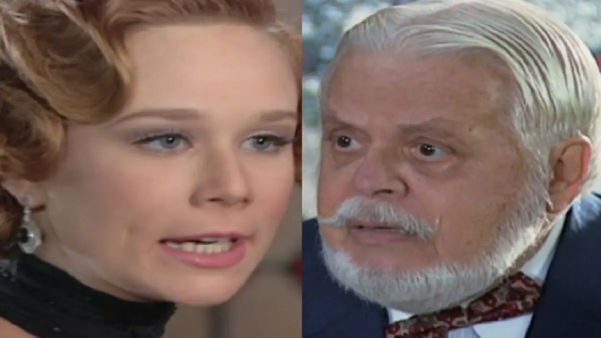 Ana Francisca (Mariana Ximenes) e Klaus (Cláudio Corrêa e Castro) em Chocolate com Pimenta