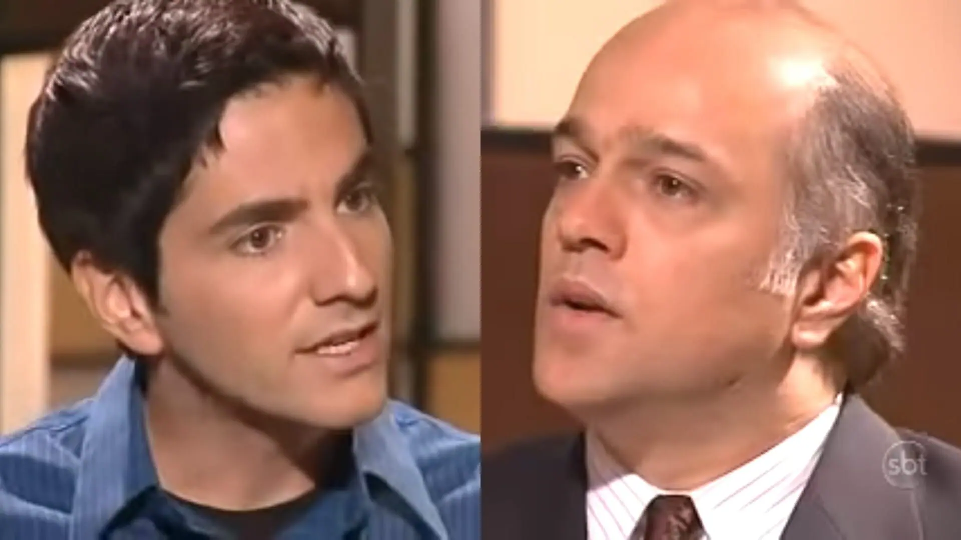Alberto (Rodrigo Veronese) e George (Jayme Periard) de Pequena Travessa