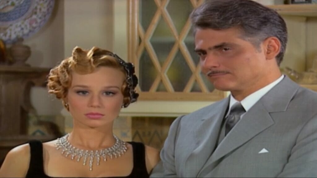 Ana Francisca (Mariana Ximenes) e Sebastian (Tarcísio Filho) de Chocolate com Pimenta