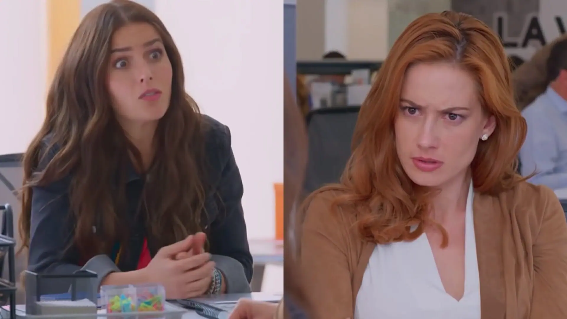 Ariadna (Claudia Álvarez) e Olga (Altaír Jarabo) de Vencer o Desamor