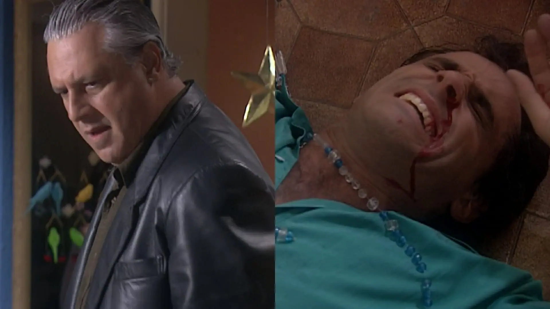 Bruno (Antonio Fagundes) e Ralf (Oscar Magrini) de O Rei do Gado