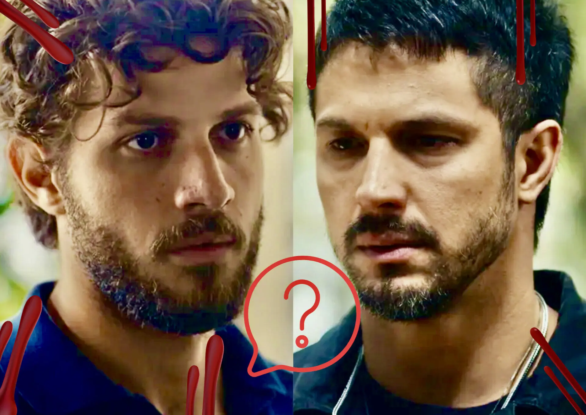Ari (Chay Suede) e Oto (Romulo Estrela) em Travessia