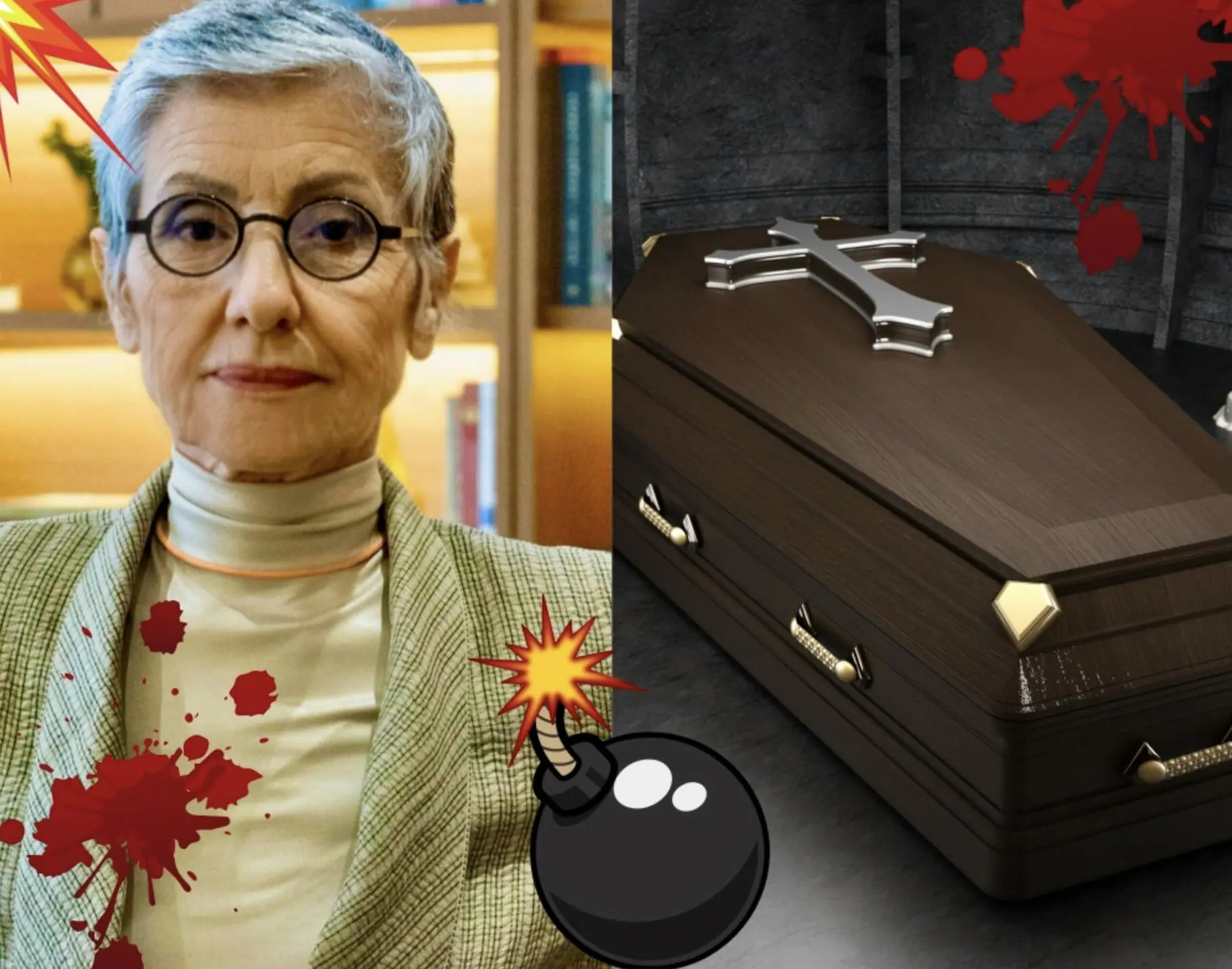 Cidália (Cássia Kis) em Travessia