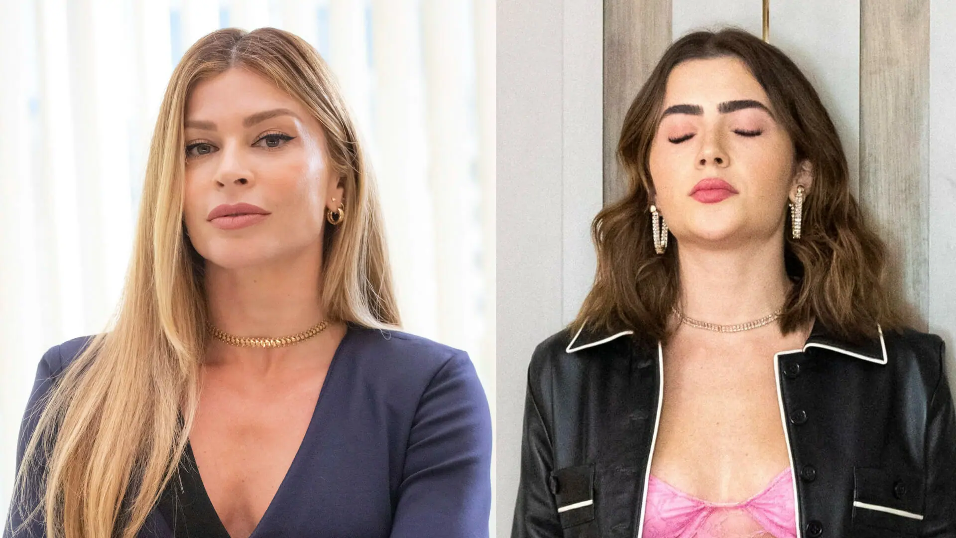 Débora (Grazi Massafera) e Chiara (Jade Picon) em Travessia
