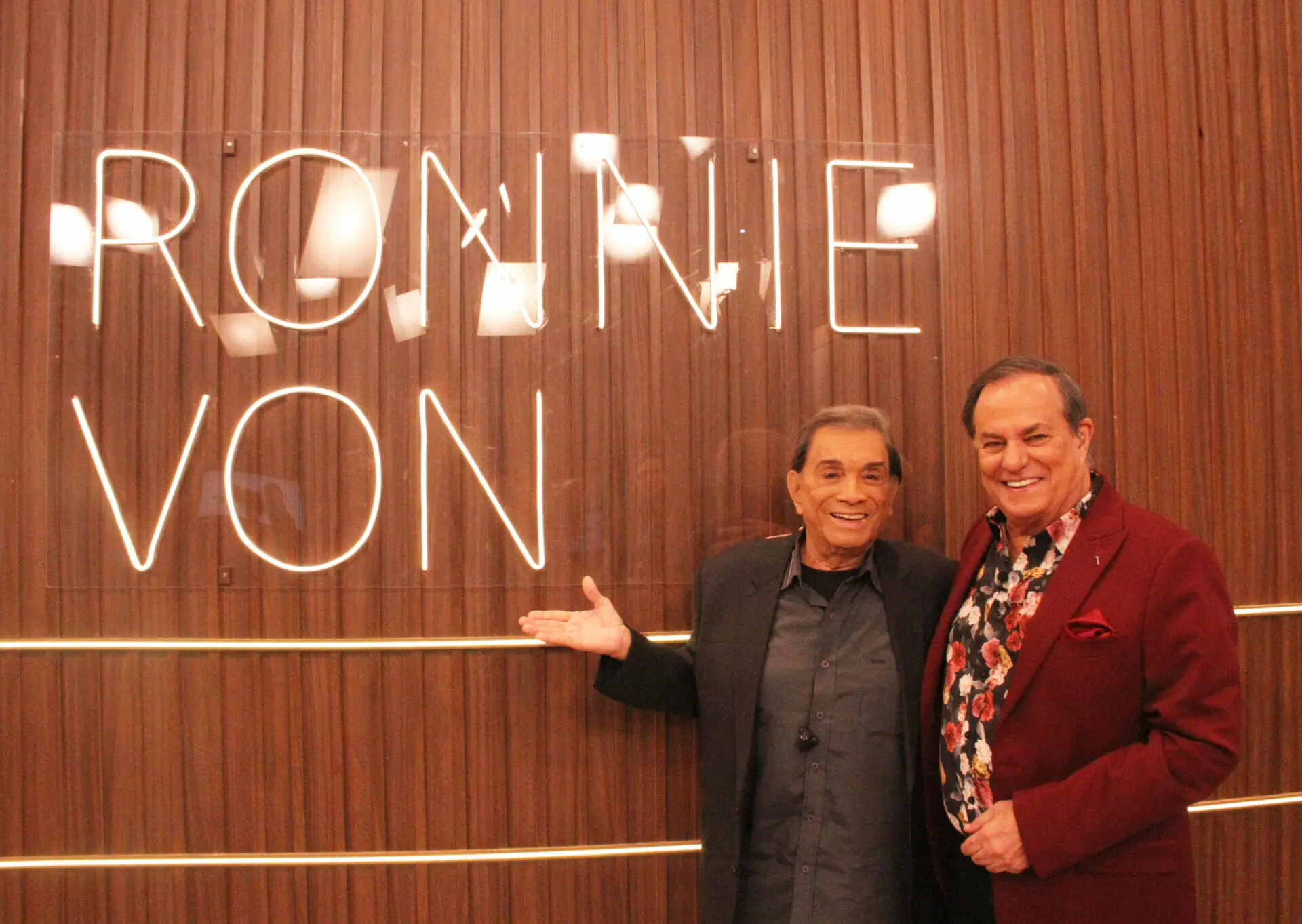 Ronnie Von e Dedé Santana