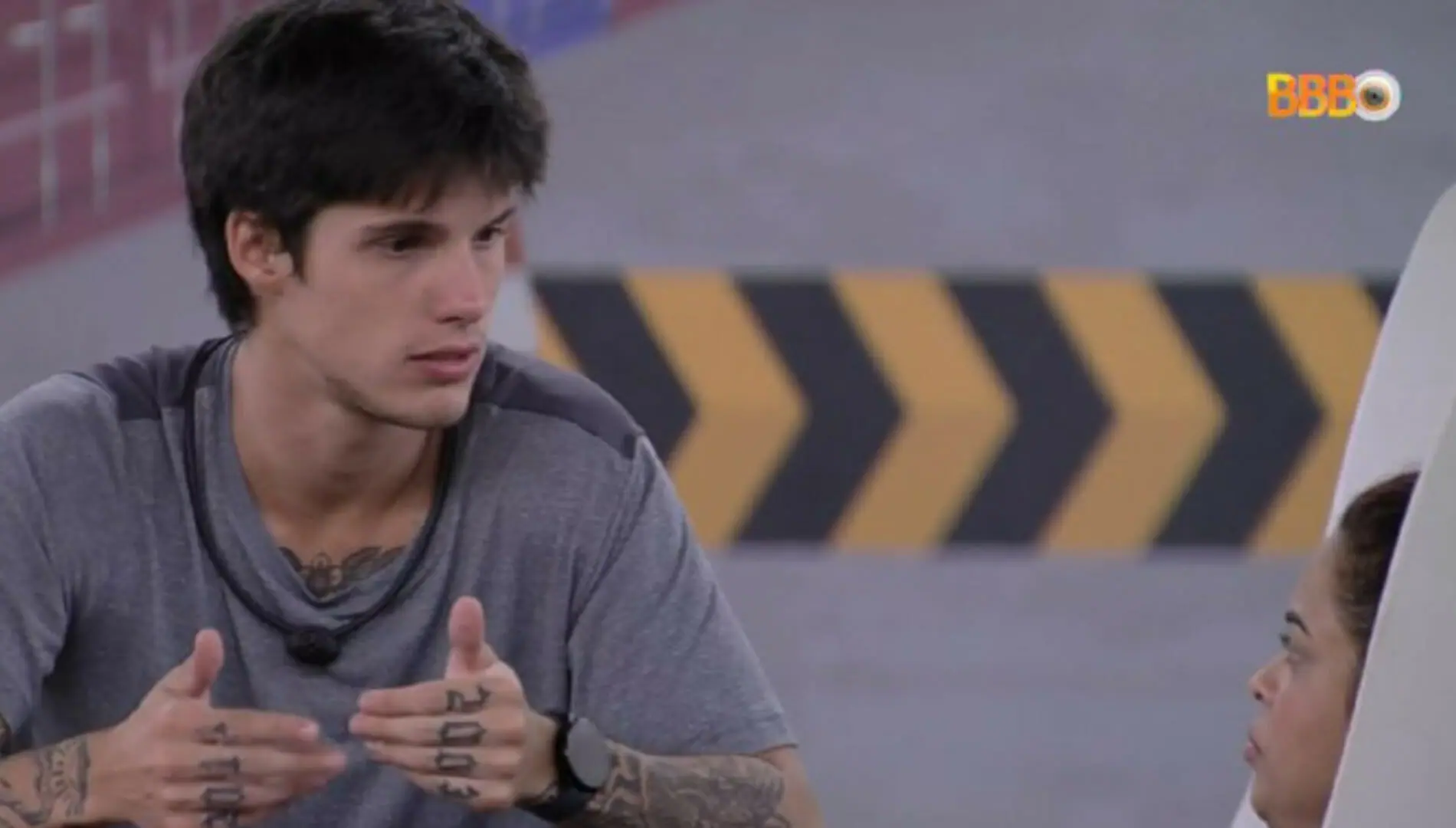 Gabriel e Paula no BBB 23 (Reprodução: GloboPlay)