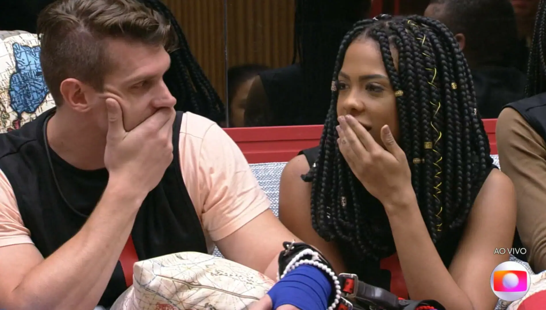 Cristian e Marvilla no BBB 23 (Reprodução: Globo Play)