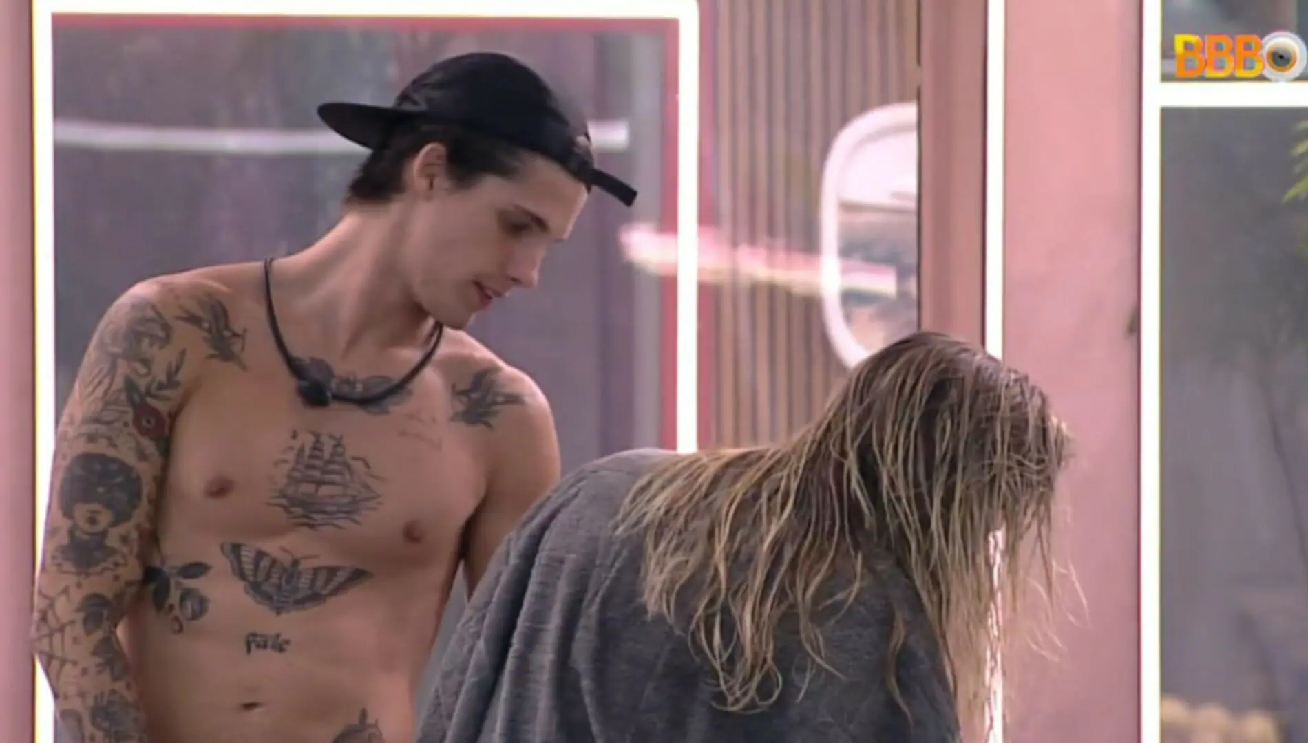 Gabriel e Bruna Griphao no BBB 23 (Reprodução: Globoplay)
