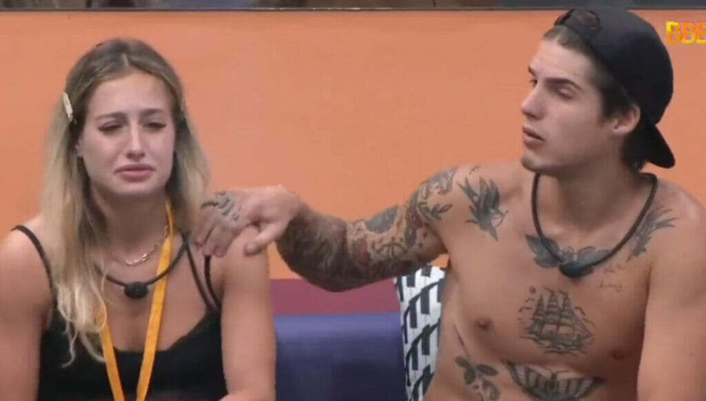 Gabriel e Bruna Griphao no BBB 23 (Reprodução: Globoplay)