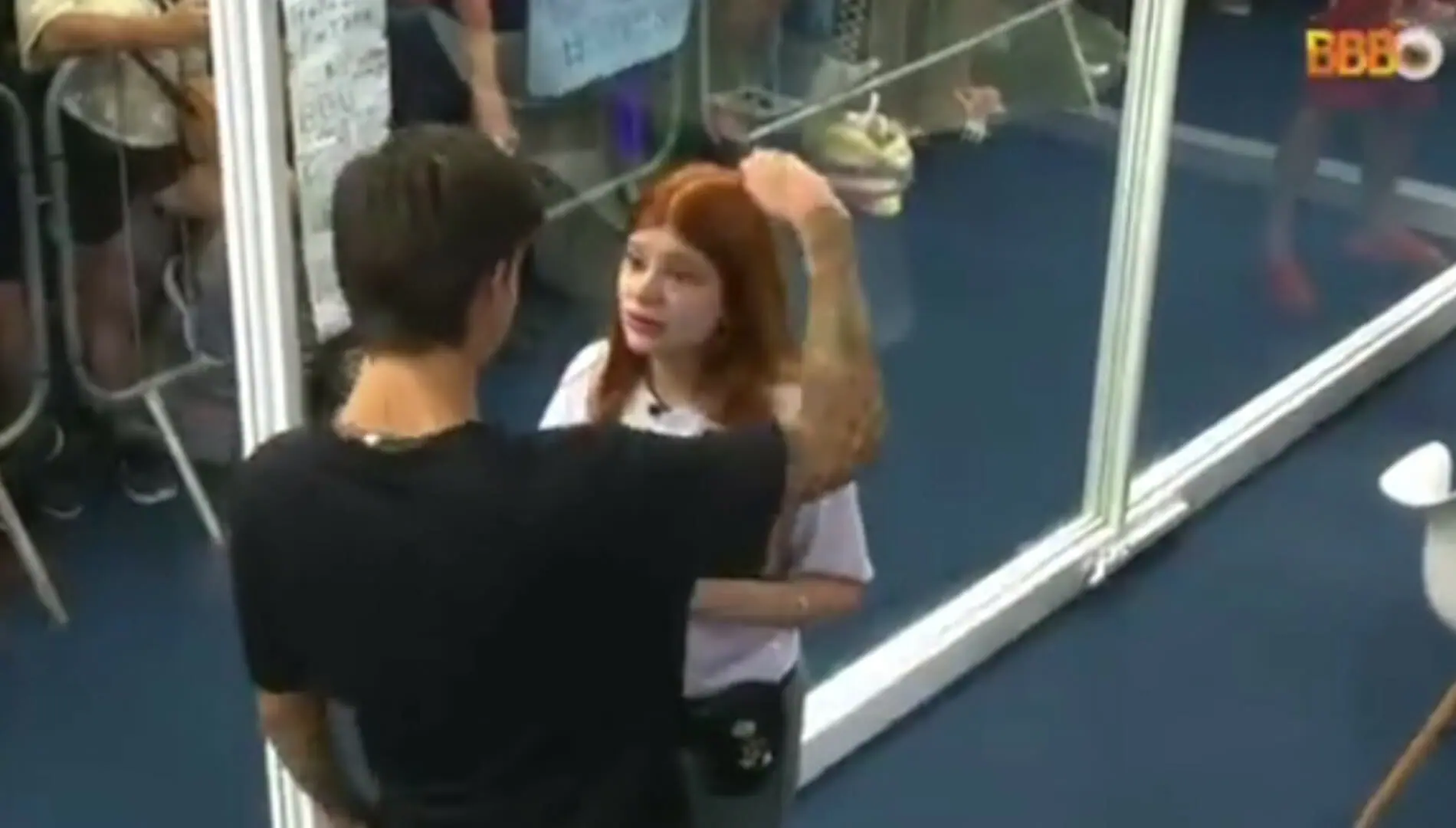 Gabriel e Giovanna na Casa de Vidro do BBB 23