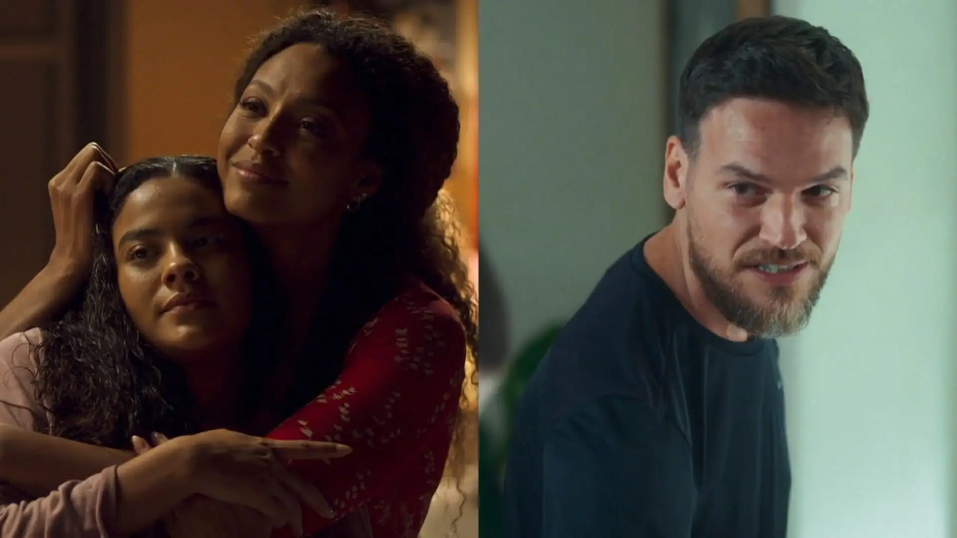 Jenifer (Bella Campos), Sol (Sheron Menezzes) e Theo (Emílio Dantas) de Vai na Fé