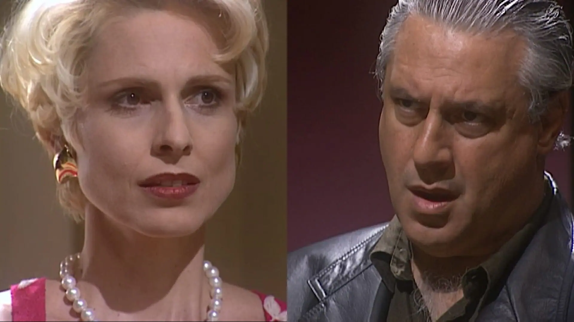 Léia (Sílvia Pfeifer) e Bruno (Antonio Fagundes) de O Rei do Gado