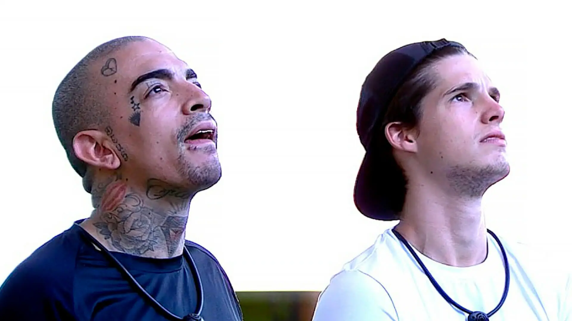 MC Guimê e Gabriel observam o céu no BBB 23