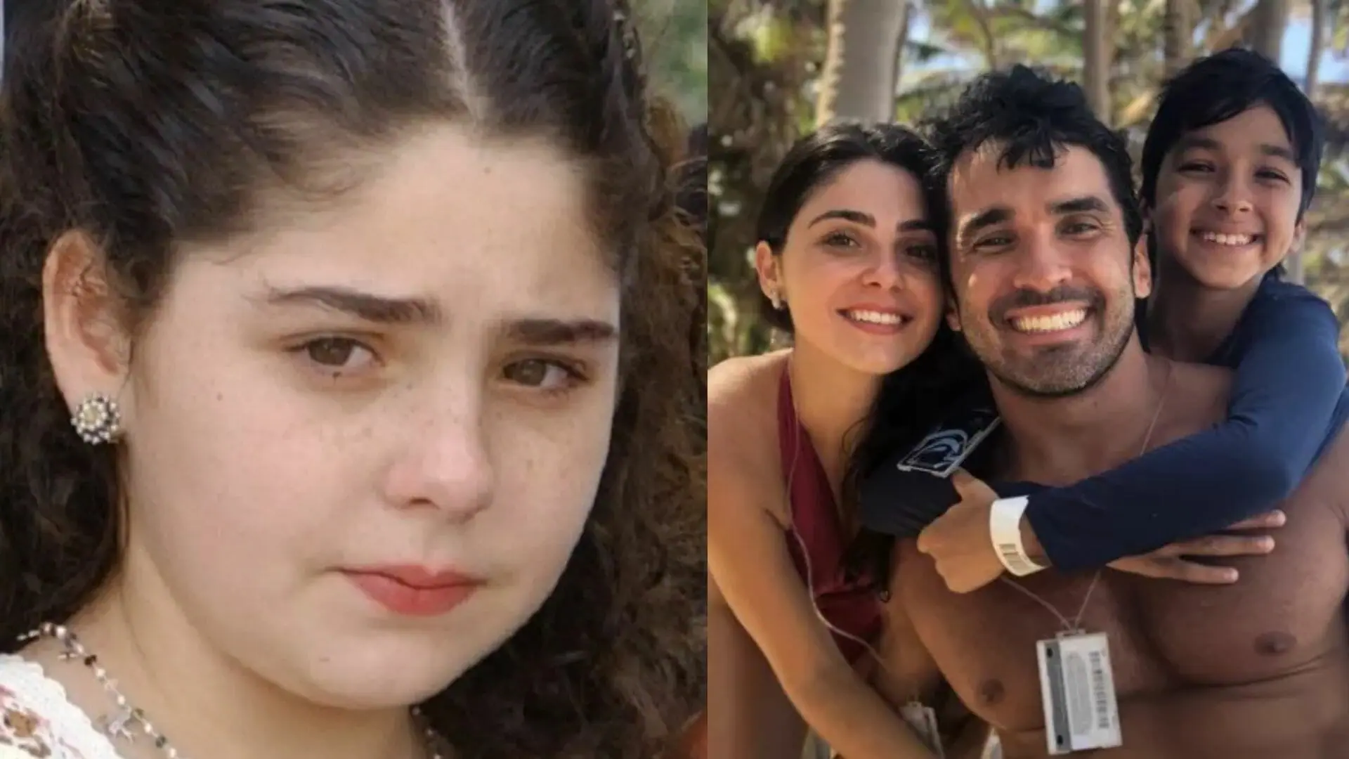 Marcela Barrozo, a Estelinha de Chocolate com Pimenta, e ela atualmente com a família