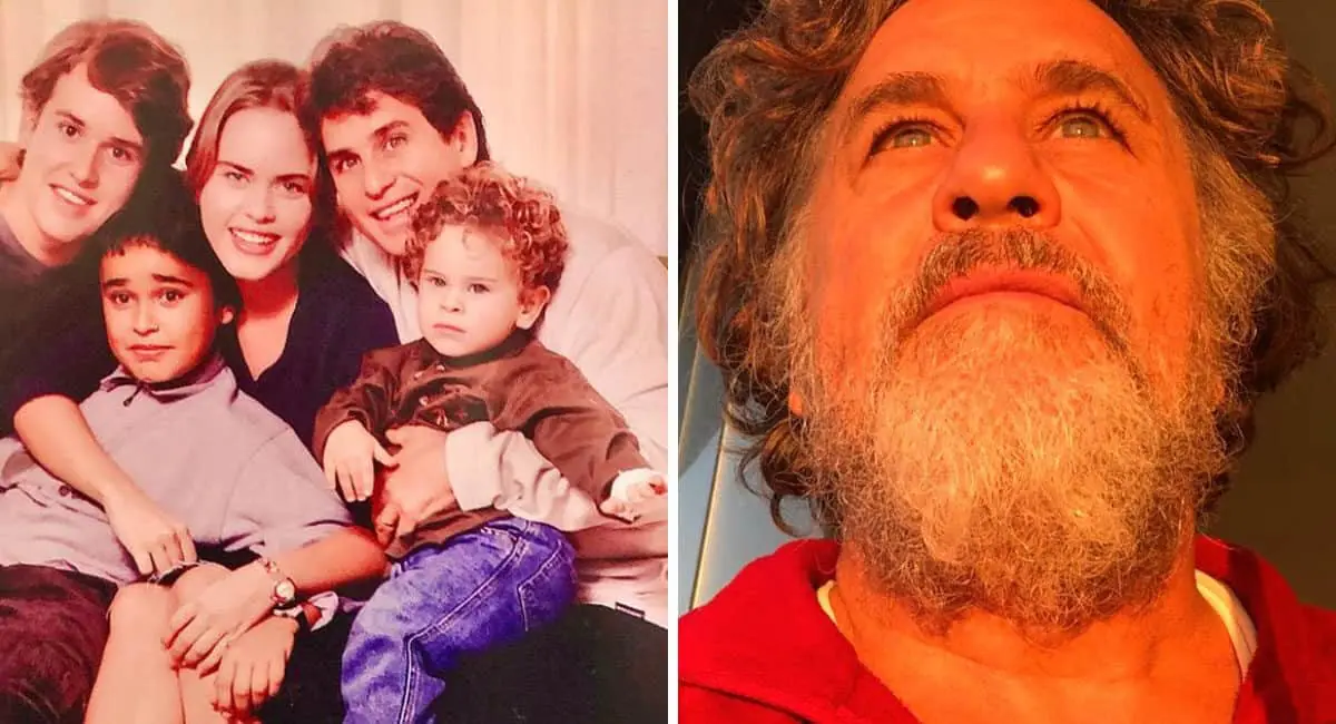 Marcos Frota, Cibele e os três filhos