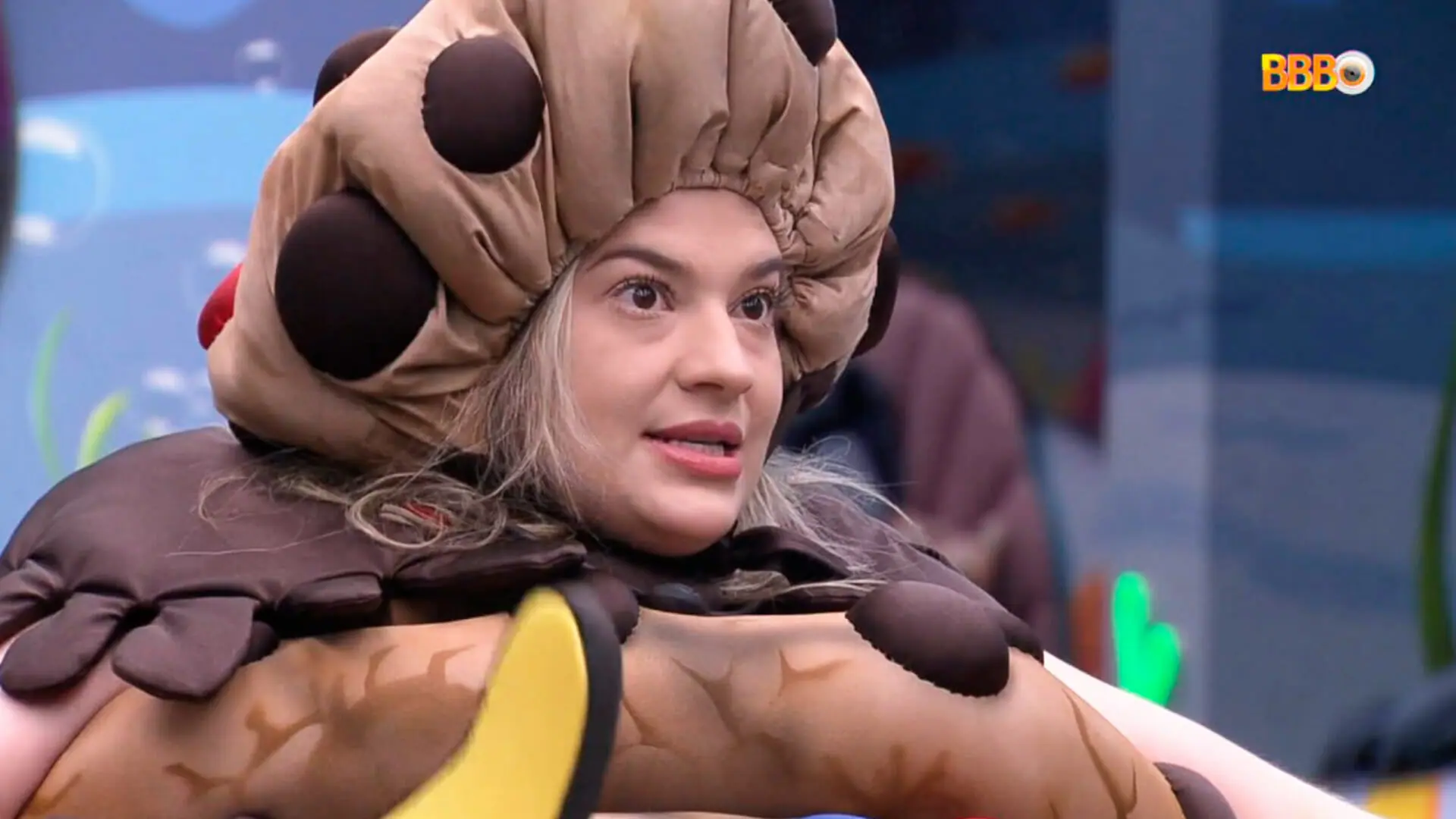 Marília fantasiada para o Castigo do Monstro no BBB 23