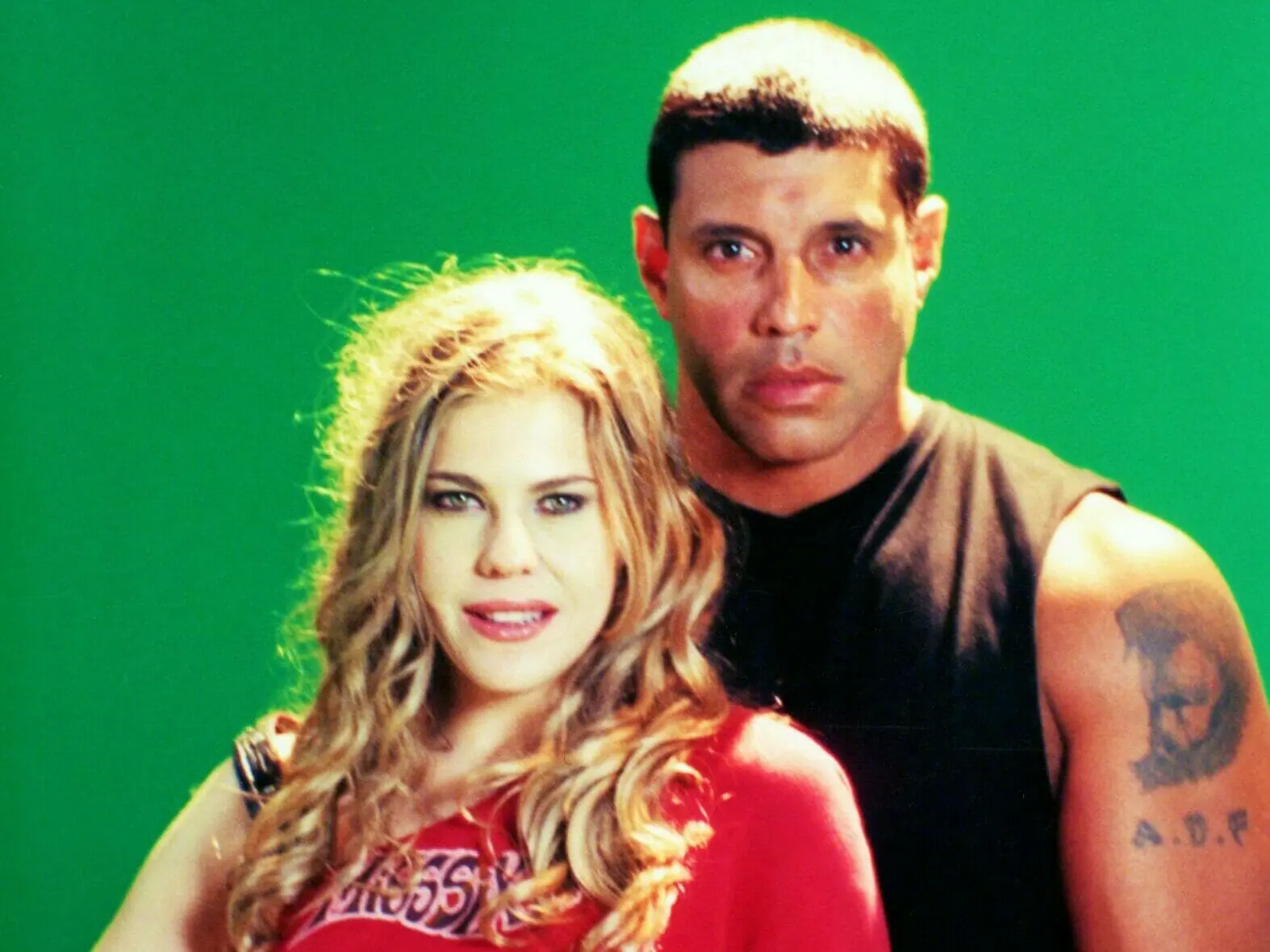 Marisol (Bárbara Paz) e Mário (Alexandre Frota) na novela Marisol