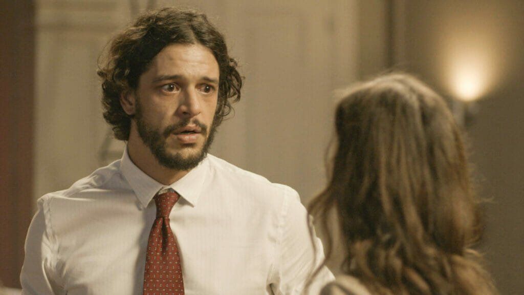 Maruan (Pedro Lamin) e Labibe (Thereza Fonseca) em Mar do Sertão