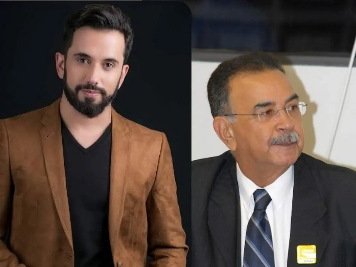 O repórter Dionisio Freitas e Percival de Souza