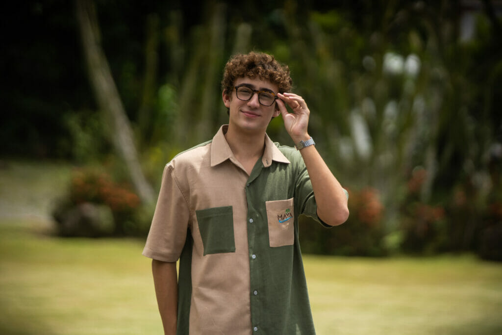 Luigi (Enzo Krieger) em As Aventuras de Poliana: O Filme