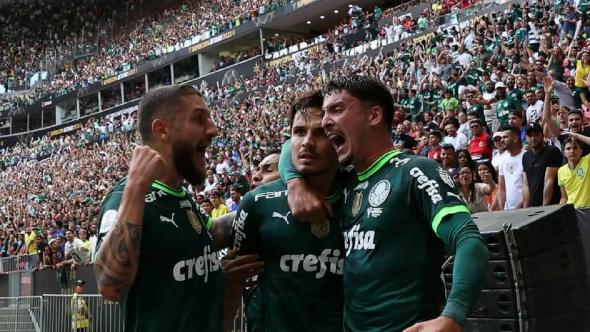 Palmeiras na final da Supercopa do Brasil