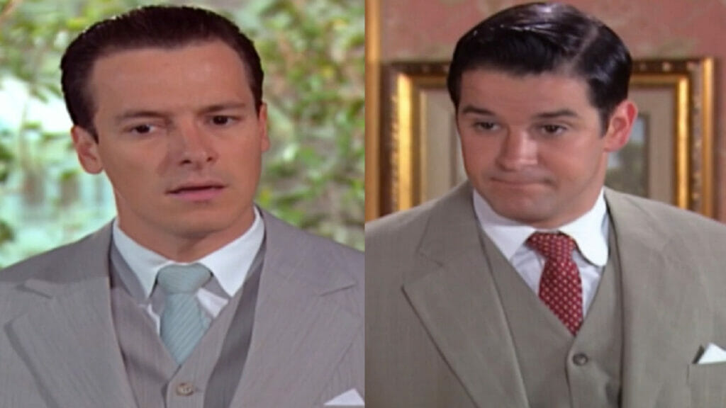 Guilherme (Rodrigo Faro) e Danilo (Murilo Benício) de Chocolate com Pimenta