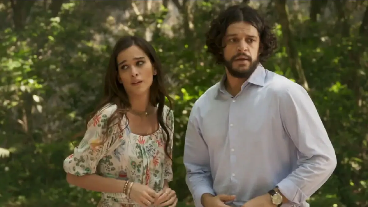 Labibe (Thereza Fonseca) e Maruan (Pedro Lamin) em Mar do Sertão