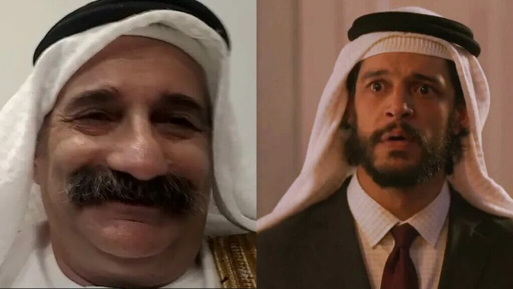 Sheik Omar (Gilrray Coutinho) e Maruan (Pedro Lamin) de Mar do Sertão