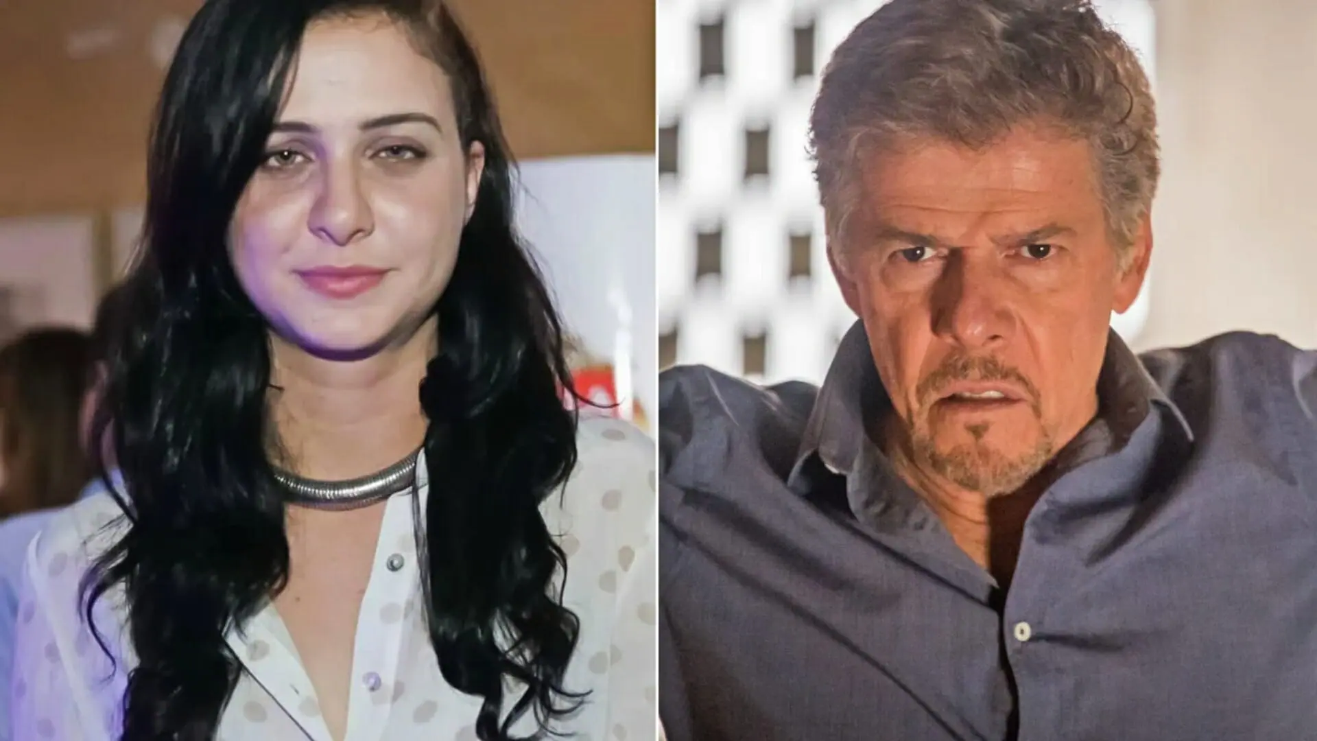 Su Tonani e José Mayer (reprodução Claudia)