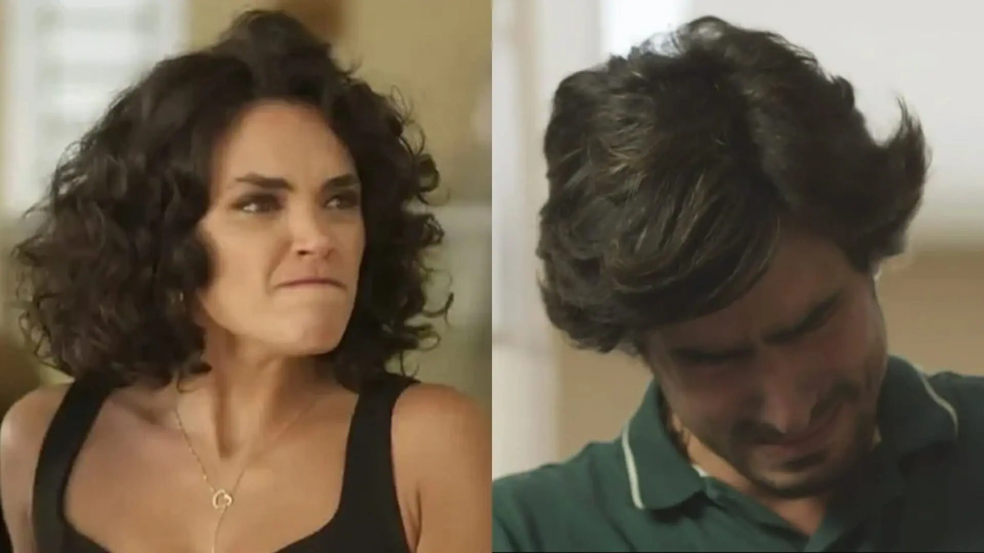 Xaviera (Giovana Cordeiro) e Tertulinho (Renato Góes) de Mar do Sertão