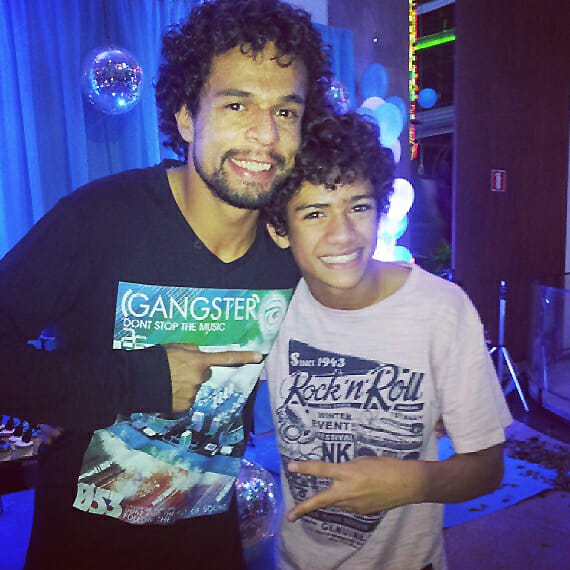 Pierre Bittencourt e Gabriel Santana em 2013