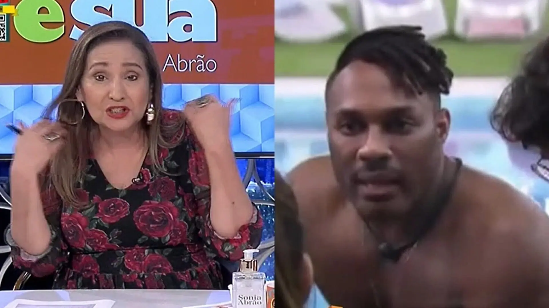 Sônia Abrão e Fred Nicácio