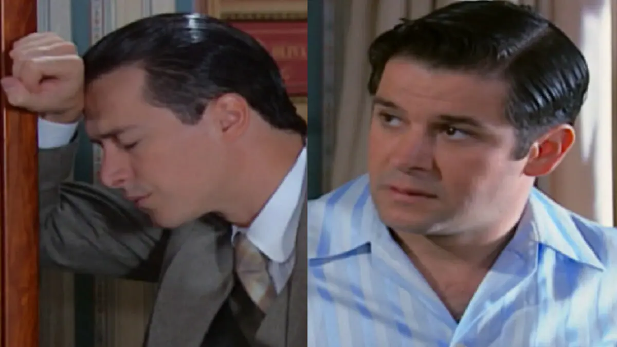Guilherme (Rodrigo Faro) e Danilo (Murilo Benício) de Chocolate com Pimenta