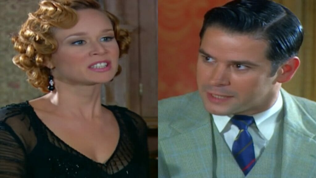 Ana Francisca (Mariana Ximenes) e Danilo (Murilo Benício) de Chocolate com Pimenta