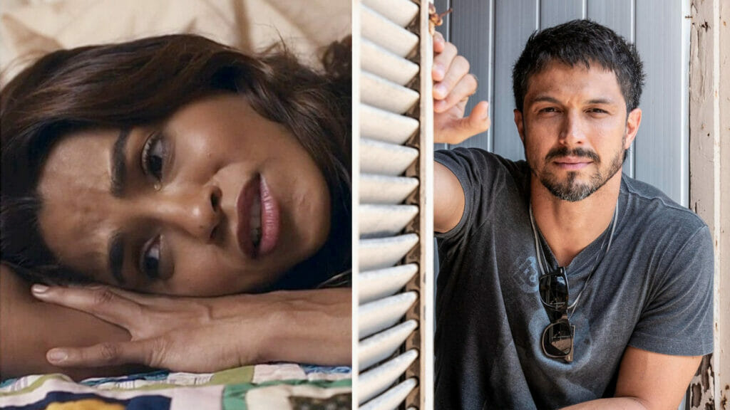 Brisa (Lucy Alves)e Oto (Rômulo Estrela) em Travessia