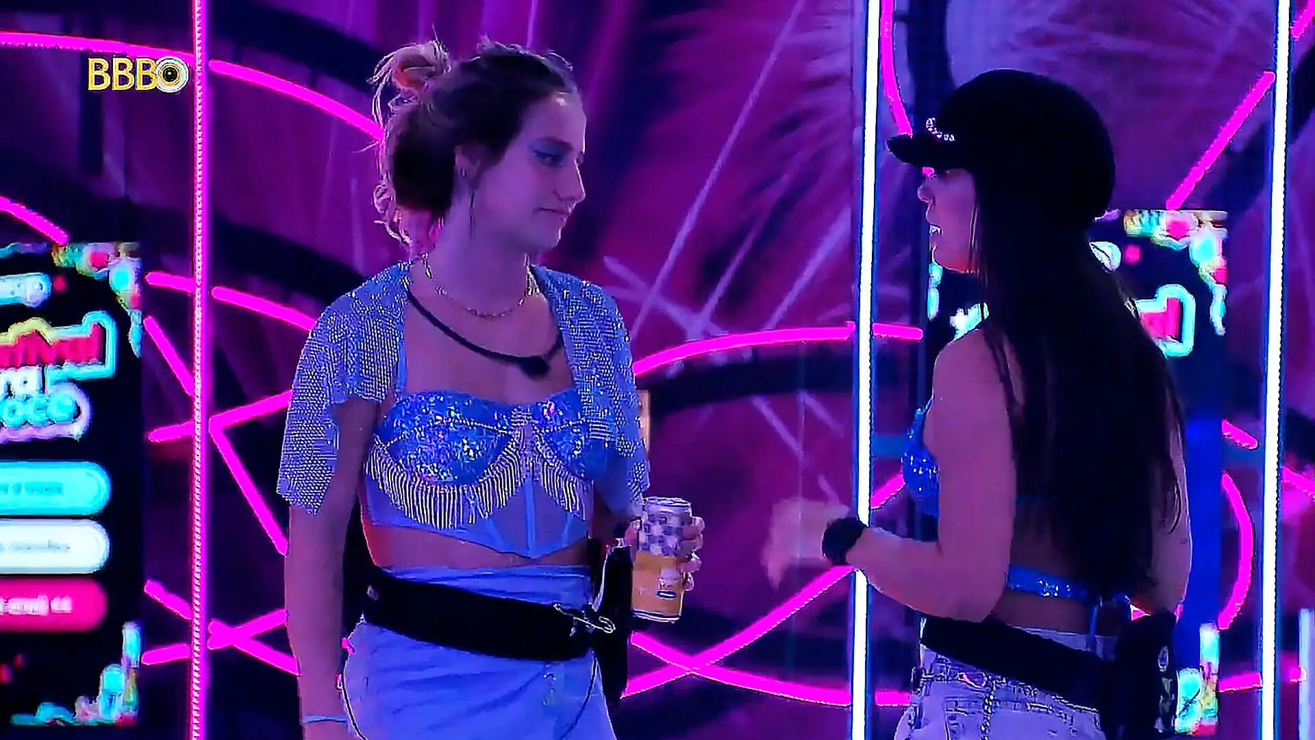 Bruna Griphao e Larissa na festa no BBB 23