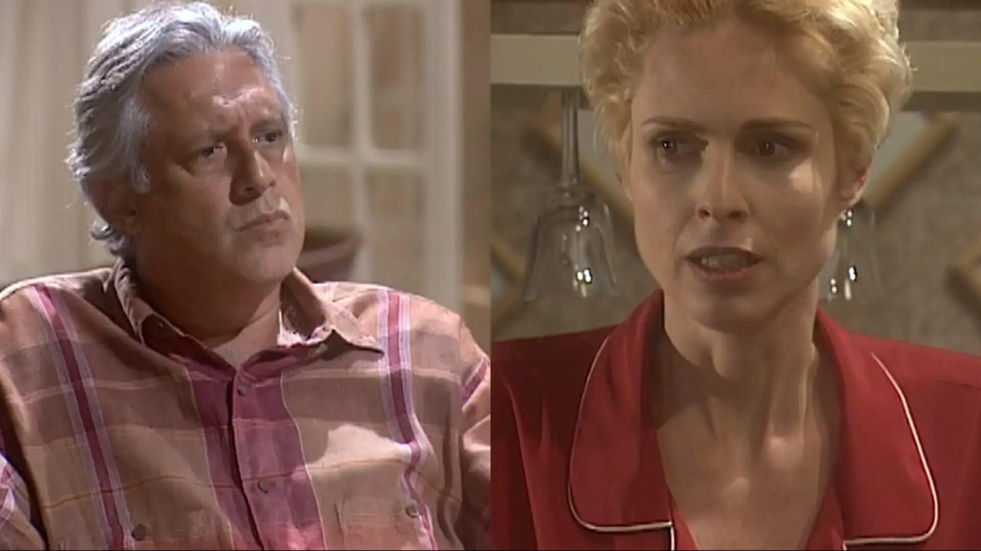 Bruno (Antonio Fagundes) e Léia (Silvia Pfeifer) de O Rei do Gado